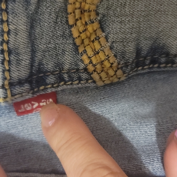 Levis cury 529 skinny jeans sz 30 - Picture 3 of 8